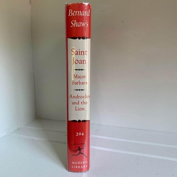 1952 Modern Library Bernard Shaw’s Saint Joan Major Barbara Androcles and the Li - Picture 2 of 9
